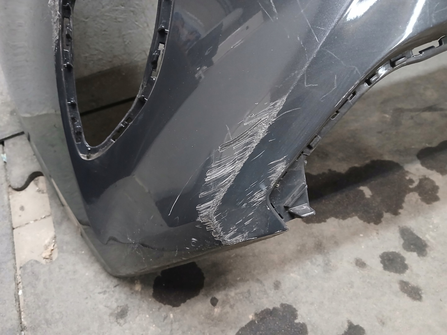 bumper rear part KIA CEED III 3 HB 17
