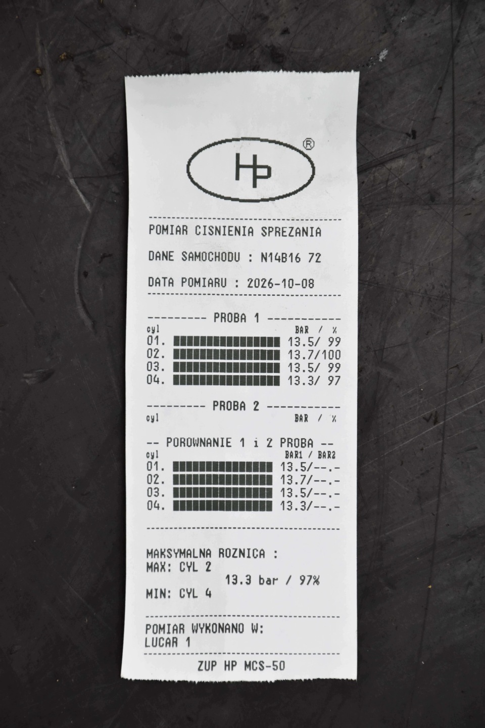 engine MINI COOPER S R55 R56 R57 R58 1.6 THP 174KM N14B16A @ KOMPRESJA @