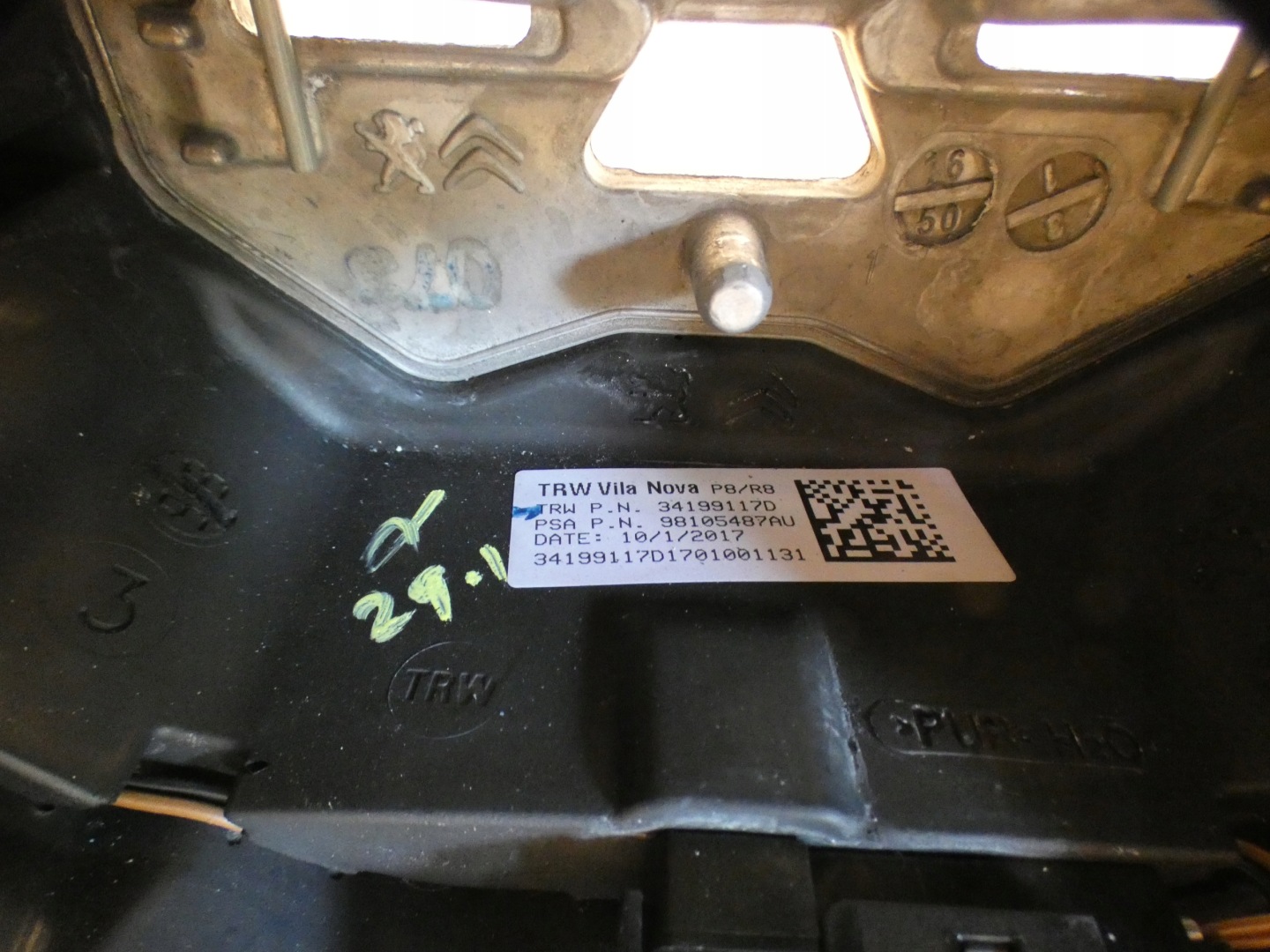 PEUGEOT 3008 5008 II lenkrad MULTIFUNKCJA