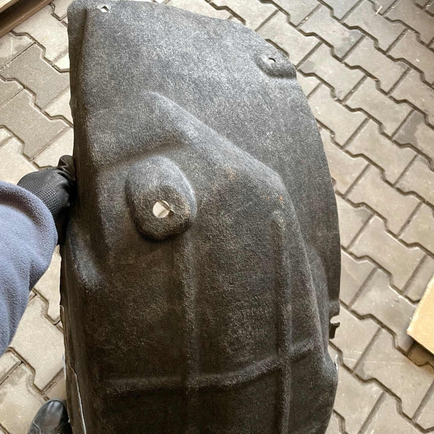 RENAULT TALISMAN KOMBI MUDGUARD REAR PART LEFT 767497063R
