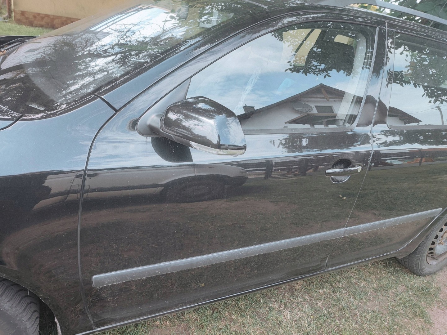 SKODA OCTAVIA II door front front left complete 9910 nice