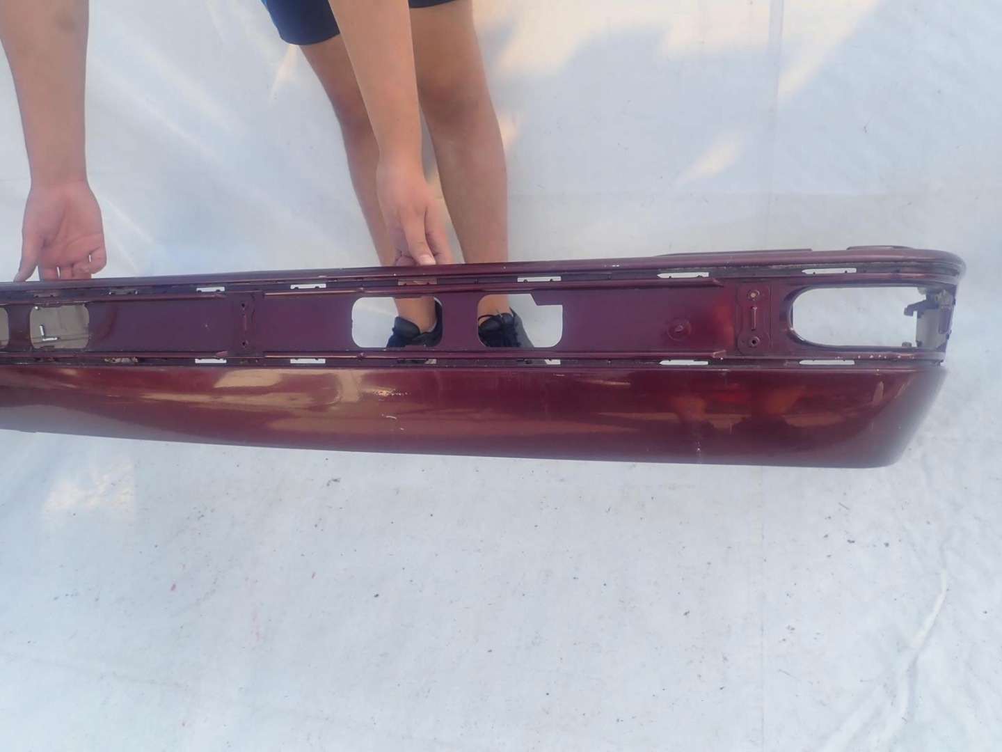 MERCEDES E-KLASA W210 sedan 95-99 bumper rear part
