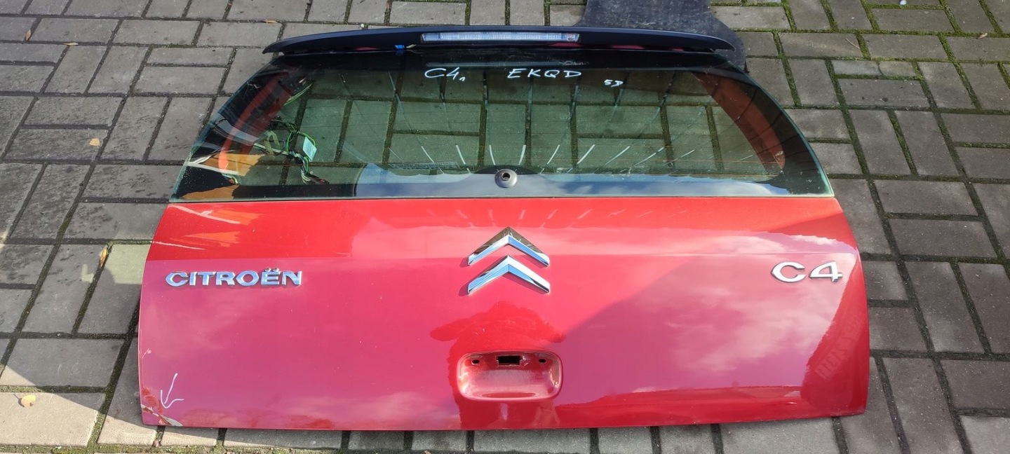 trunk door boot Citroen C4 and EKQD 5D