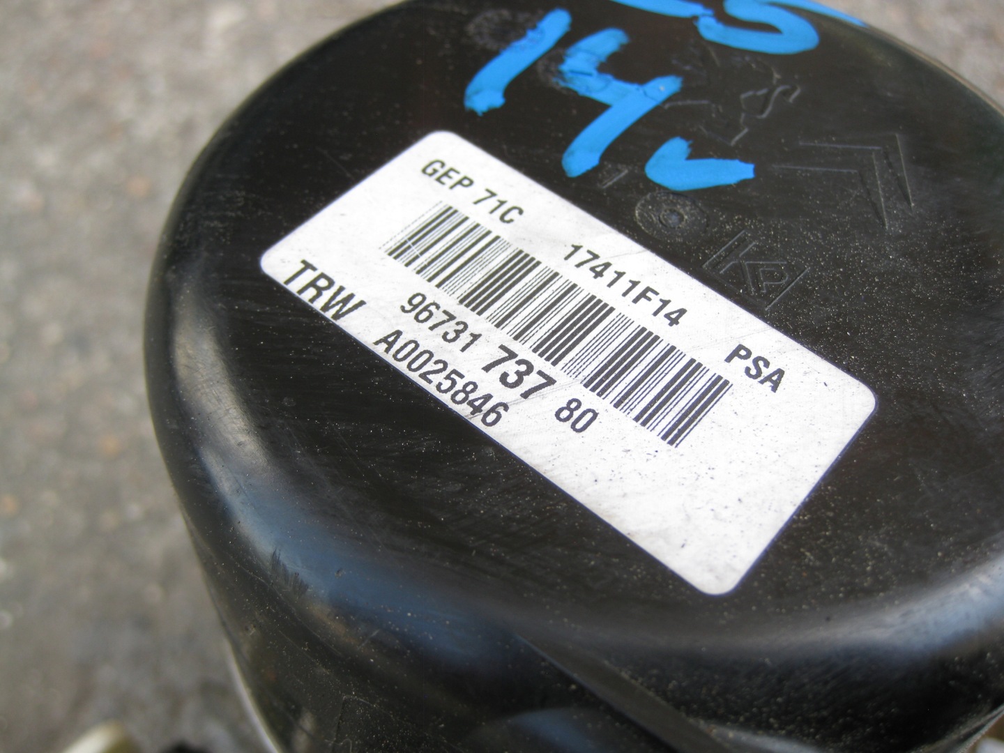 CITROEN C5 III 14R servo pump electrical 9673173780