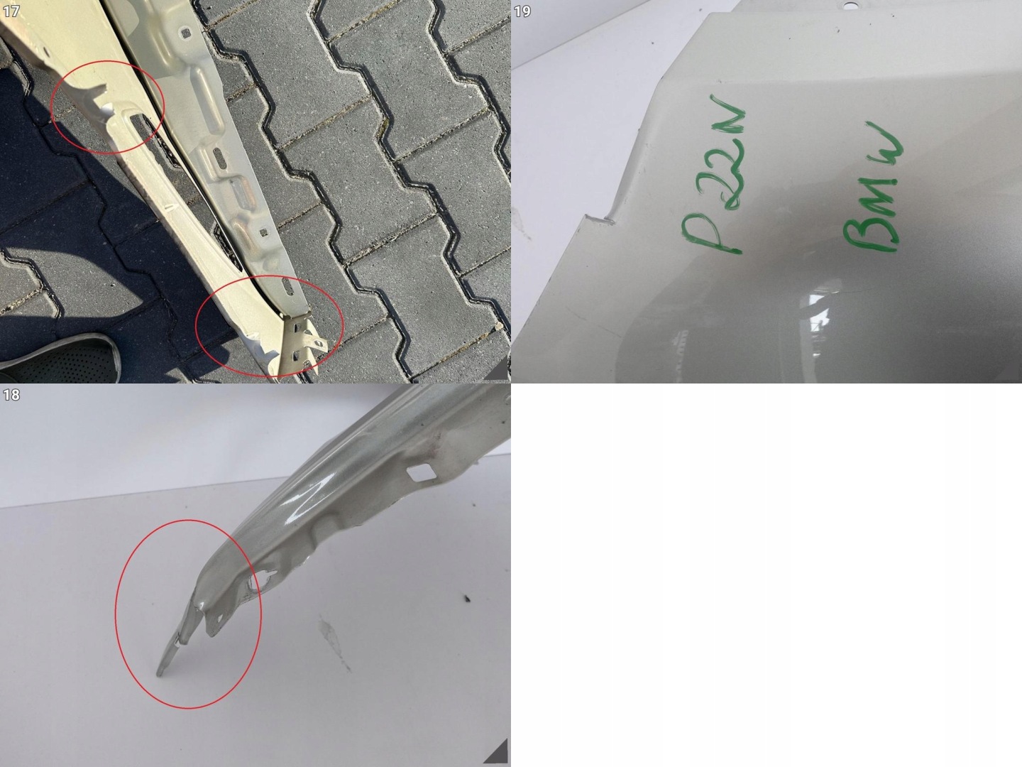 BMW X5 G05 18- fender right front