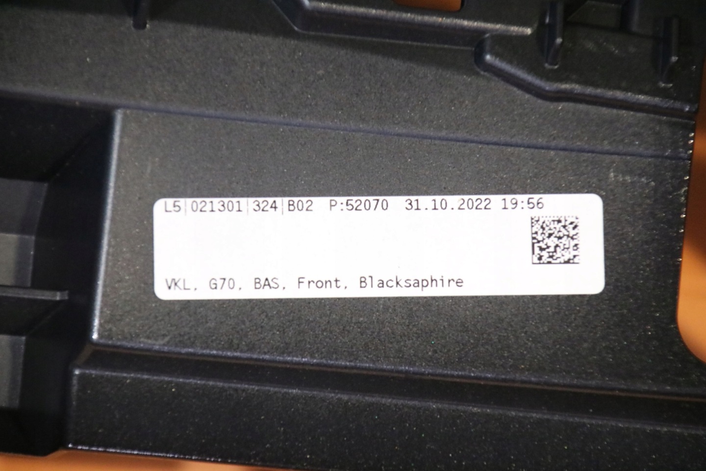 BMW 7 G70 i7 nárazník předek přední barva 475