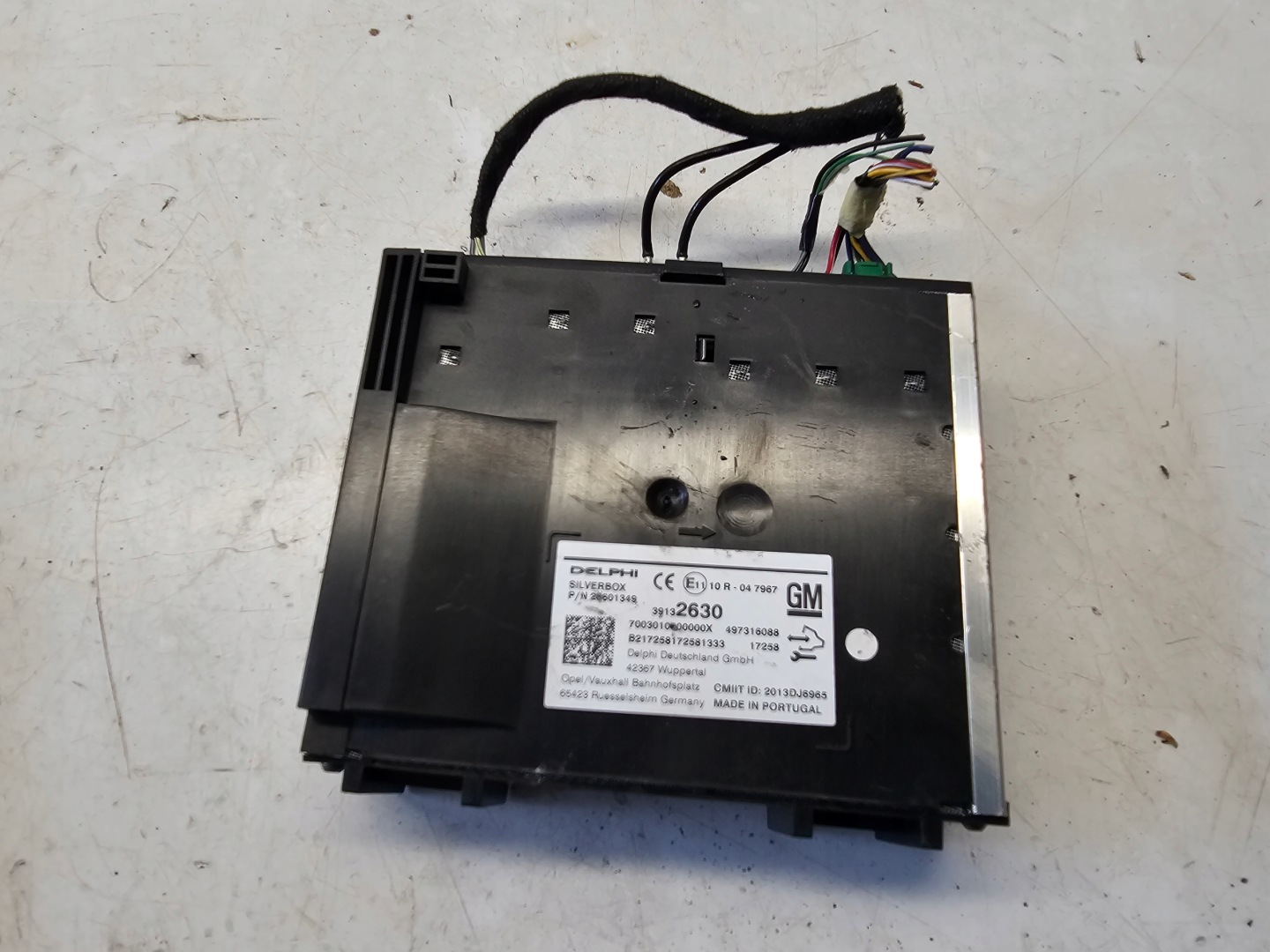 OPEL ASTRA K 5 V module STACJA RADIA navigation devices SILVERBOX 39132630