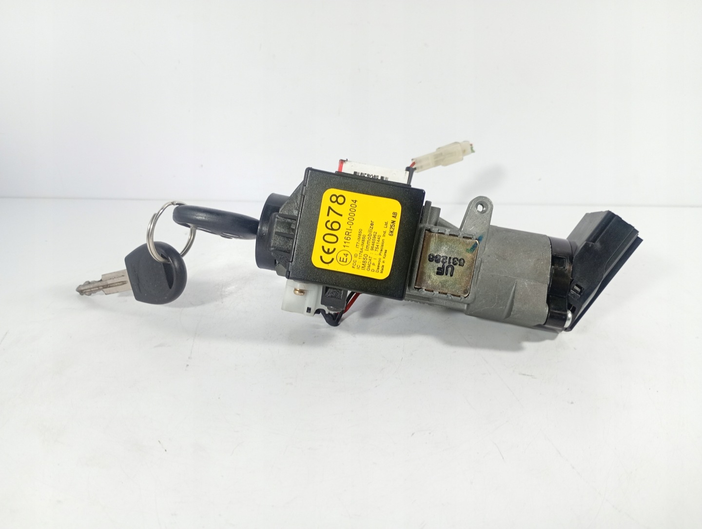 Chevrolet Kalos 00-07 ignition Z KLUCZYKAMI OE 1176AIM850