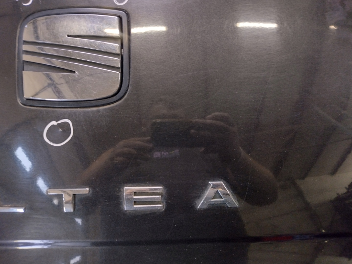 trunk door boot Seat Altea k: LS9N