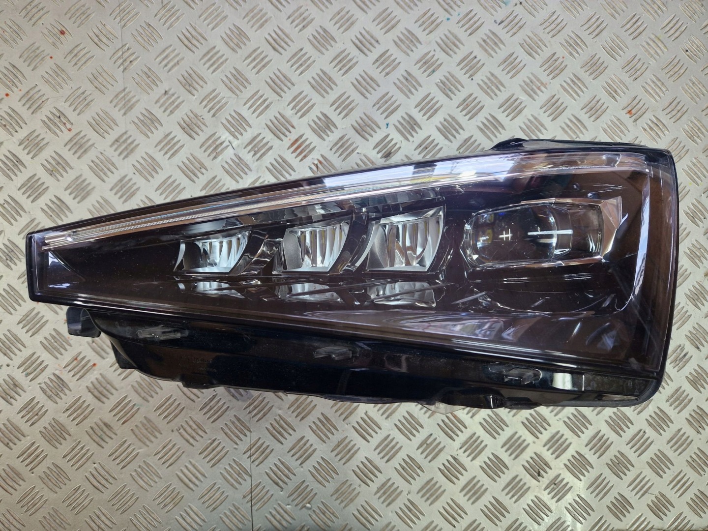 light left front FULL LED CRYSTAL SKODA SCALA 2019R->
