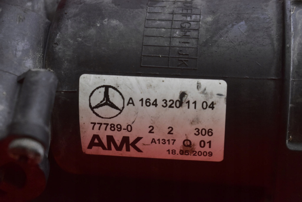pump compressor; springing A1643201104 MERCEDES R-KLASA W251 3.0 CDI 224KM