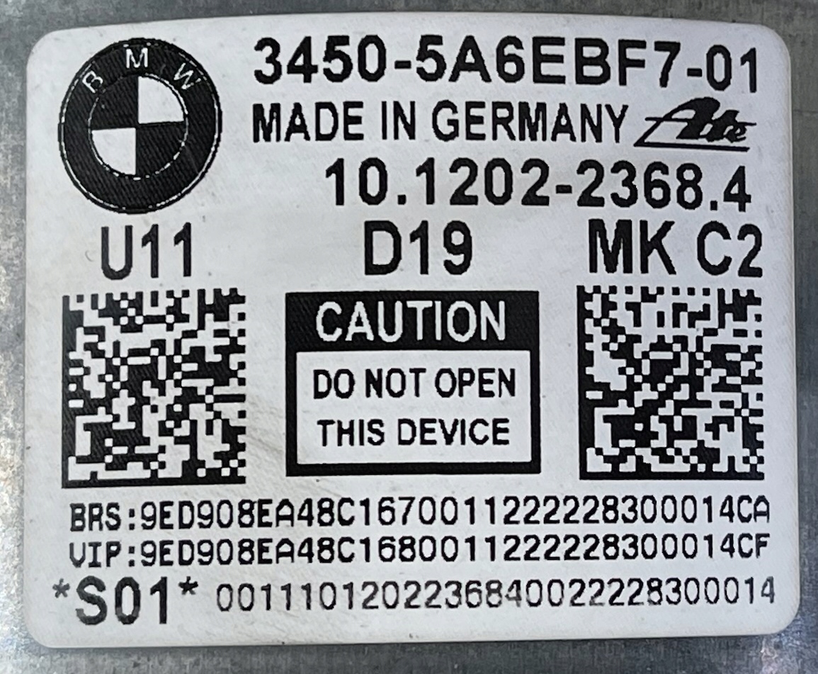 BMW X1 U11 SERVOFRENO CENTRALINA ABS 5A6EBF7