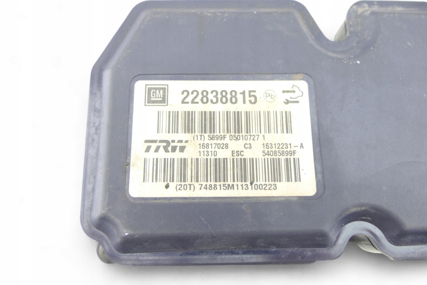 Pompa ABS OPEL INSIGNIA A 2.0 CDTI 22838815
