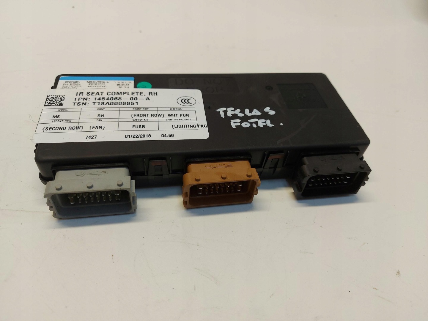 Tesla Model S LIFT module control unit seat 1454068-00-a