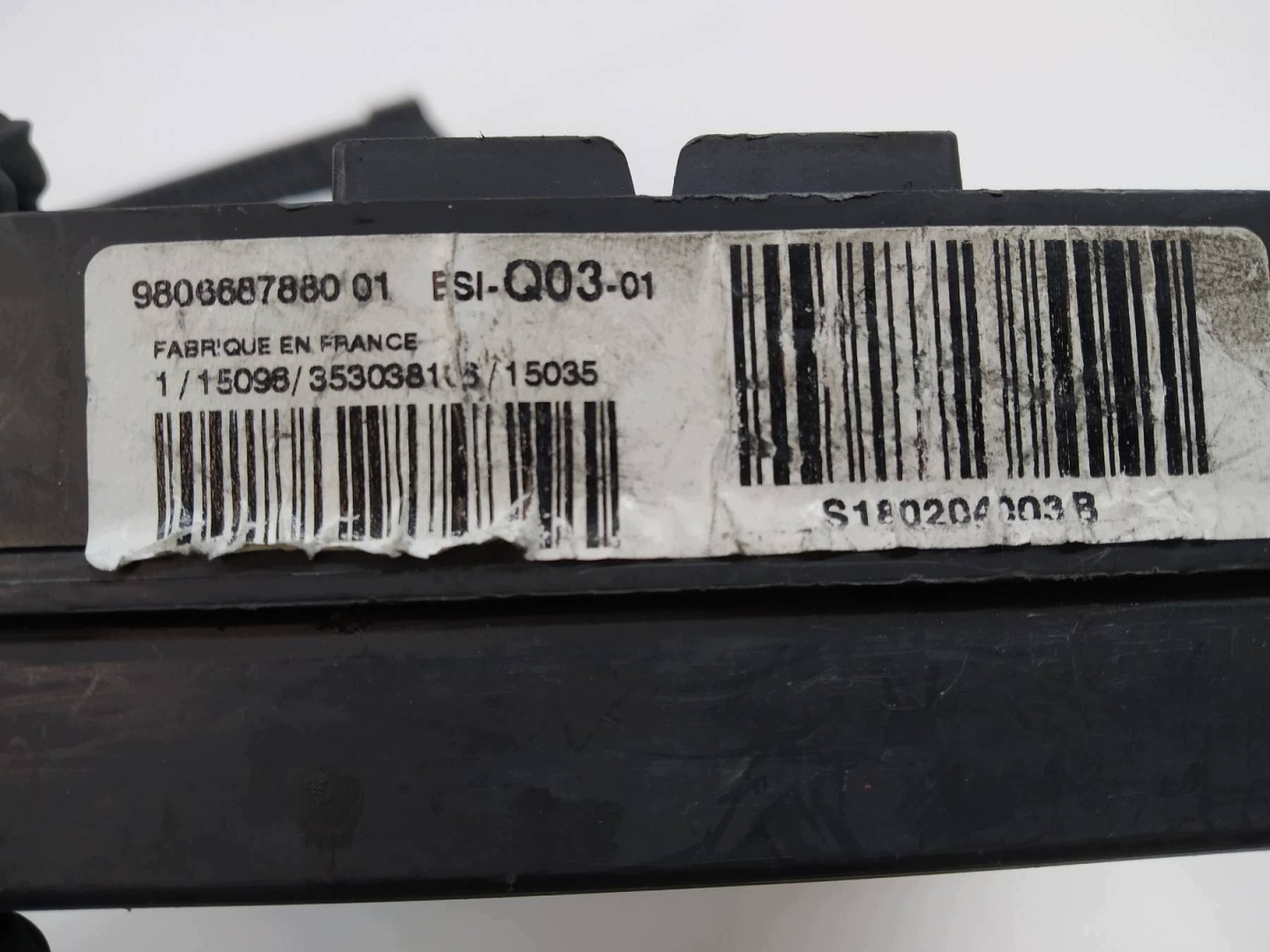 compartment BSI 9806687880 Q03 Peugeot 308 II (2014- )