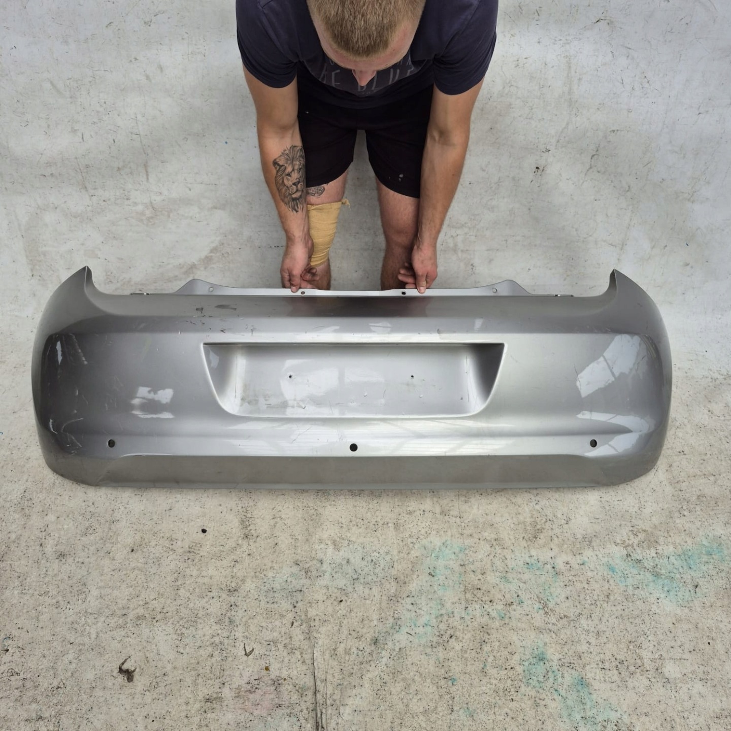 SKODA CITIGO 11-19 bumper rear part rear PDC