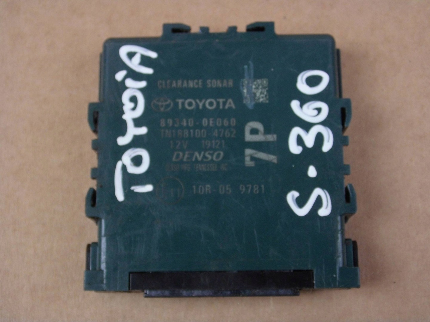 Toyota Highlander XU70 modulo Centralina parcheggio PDC sonar 89340-0E060