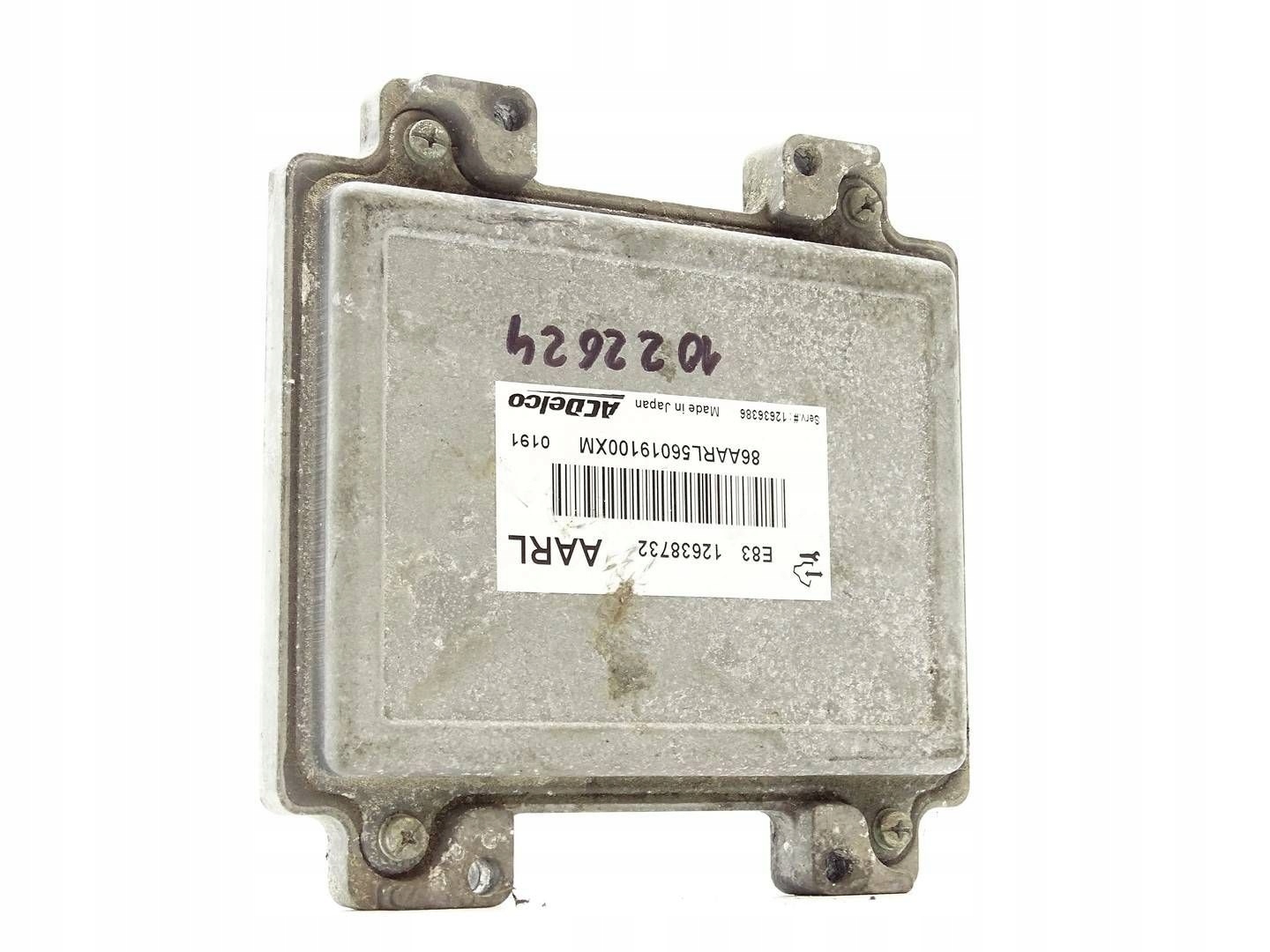 control unit computer of the engine OPEL MERIVA B 1.4 T 120 KM 12638732