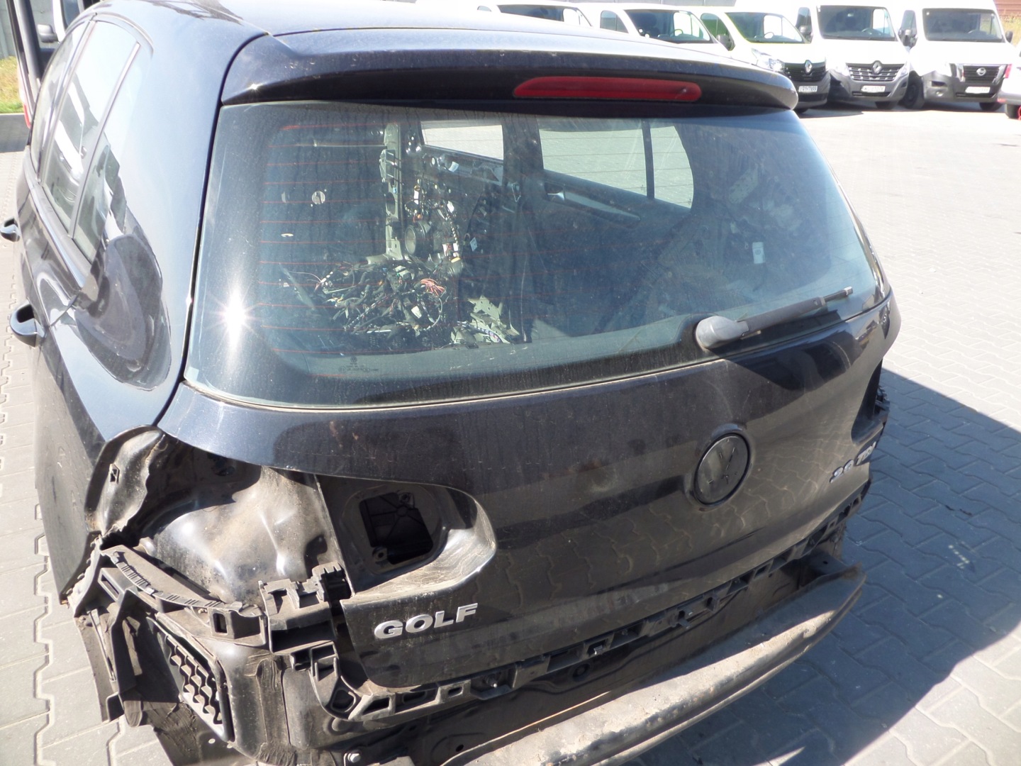 Volkswagen Golf VI trunk door boot LC9X HB