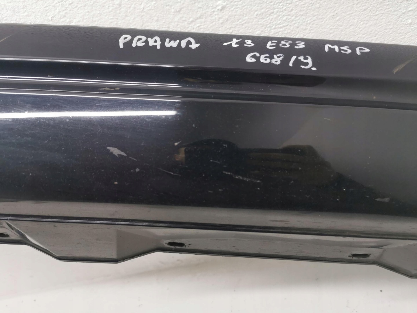 moulding threshold right MSP BMW X3 E83 LCI 668/9