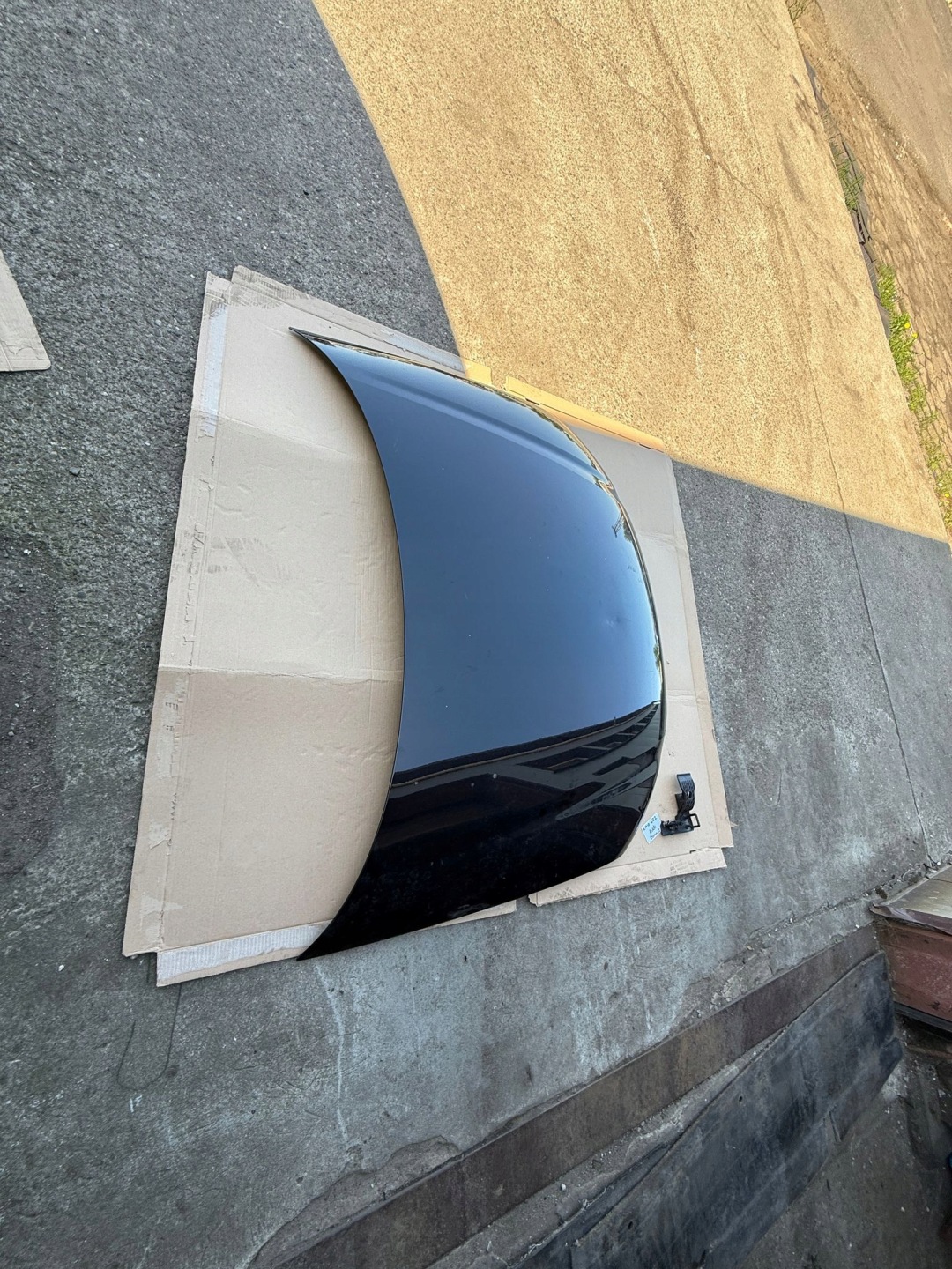 AUDI A3 8P0 LIFT 08- motorhaube schwarze