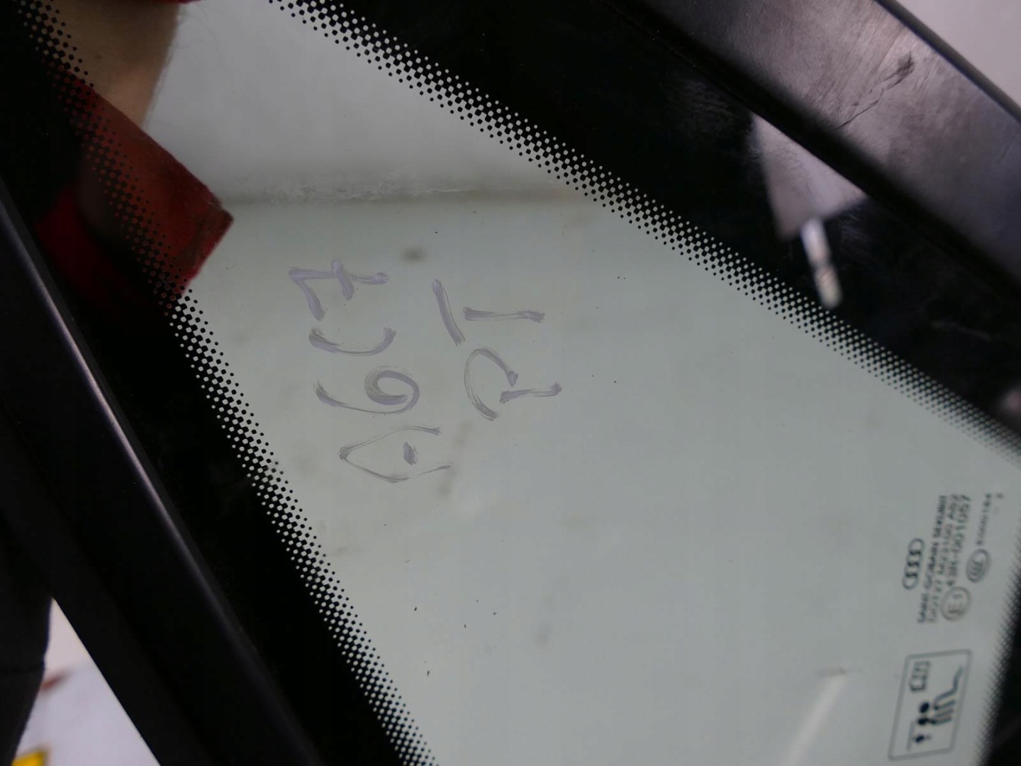 AUDI A6 C7 sedan window bodywork right rear part right rear