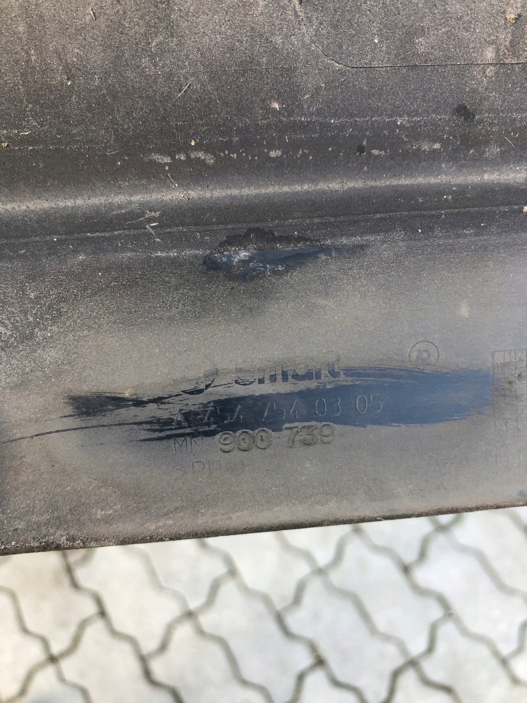 SMART FORFOUR and moulding threshold left A4547540305