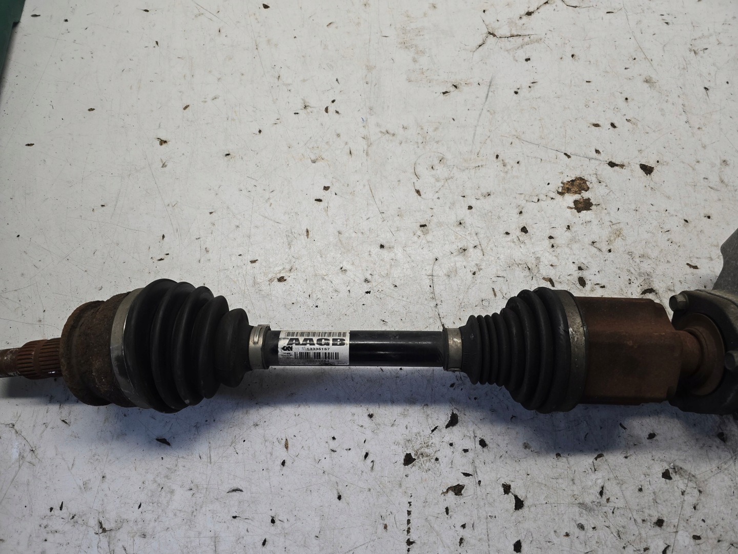 OPEL CASCADA ASTRA J GTC semi-axis right 13335157 AAGB 1.6T SIDI