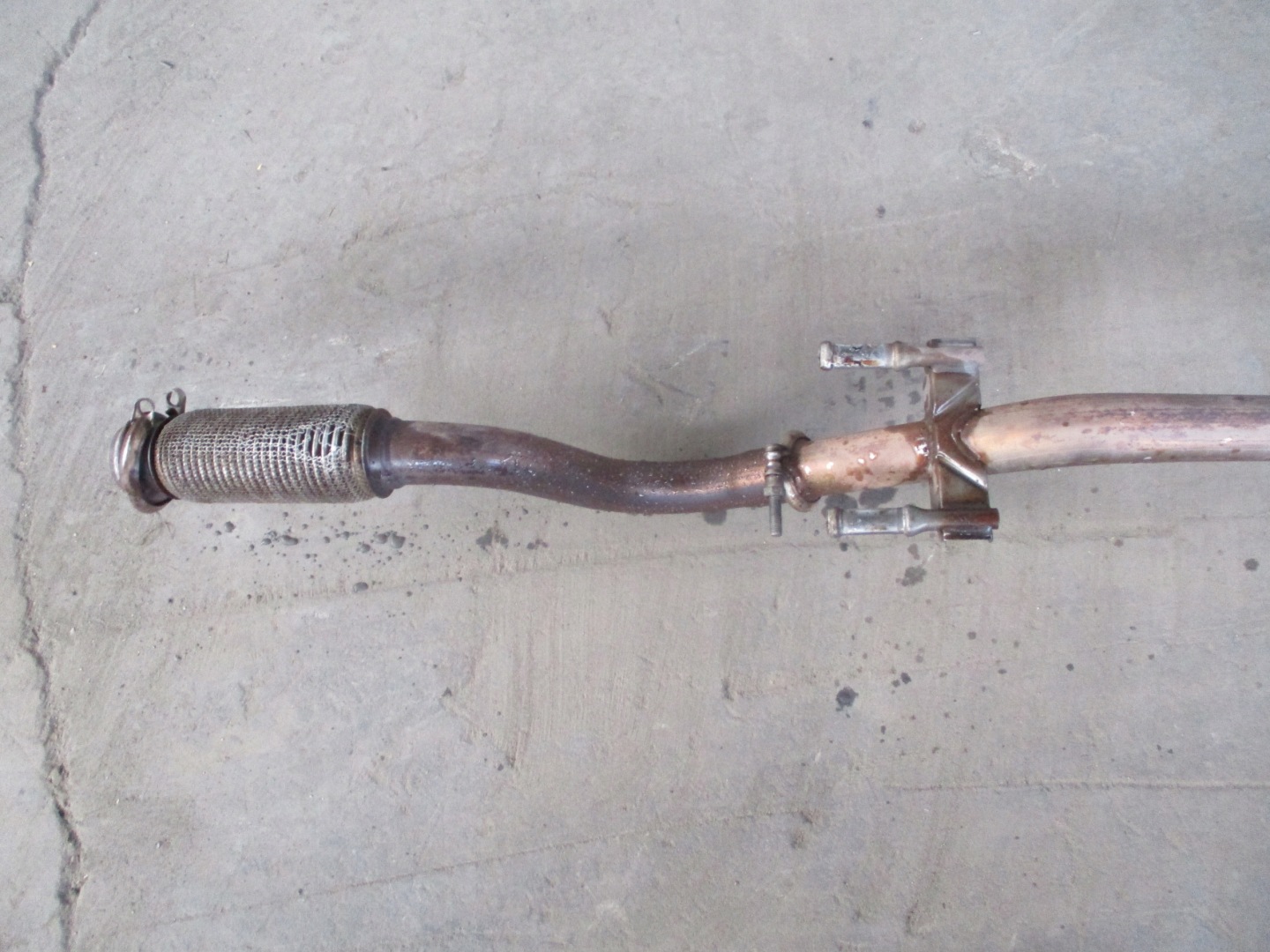 muffler, exhaust PEUGEOT 3008 and 1,6D