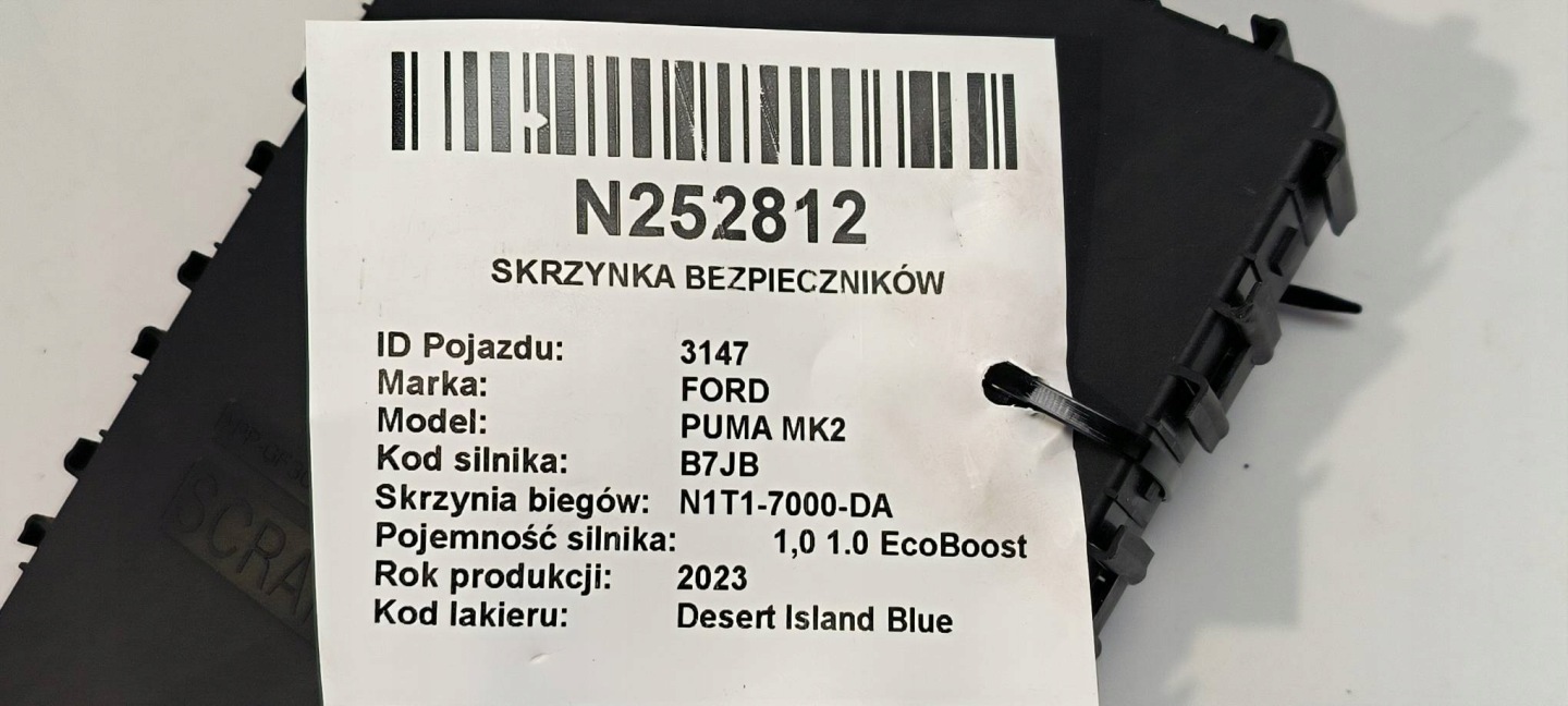 Module fusibles BCM LU5T-15604-BJAE FORD PUMA MK2