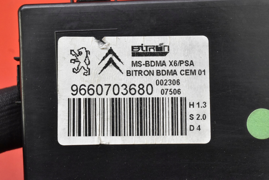 control unit module KANAPY 9660703680 CITROEN C6 1 and 04-12