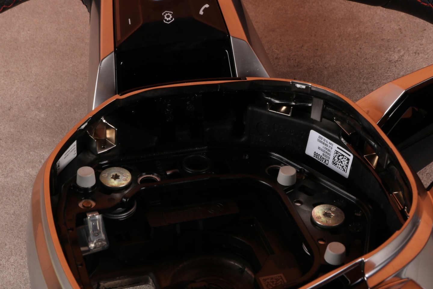 BMW 7 G70 i7 M70 originál steering wheel, m-packet GRZANA BOOST ASYSTENT