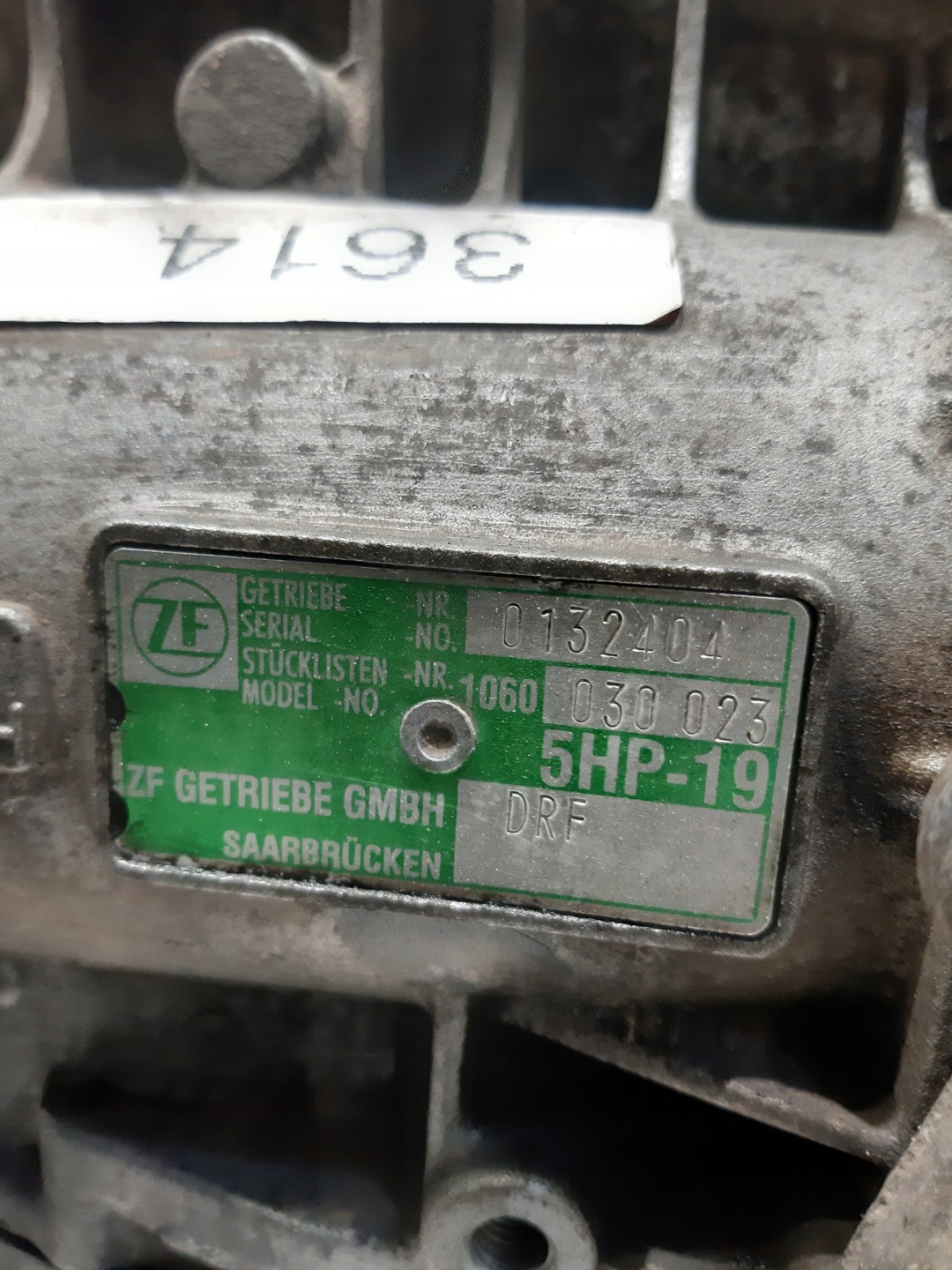 Getriebe AUTOMAT 5HP 19 DRF AUDI A6 C5 1.8T 150KM