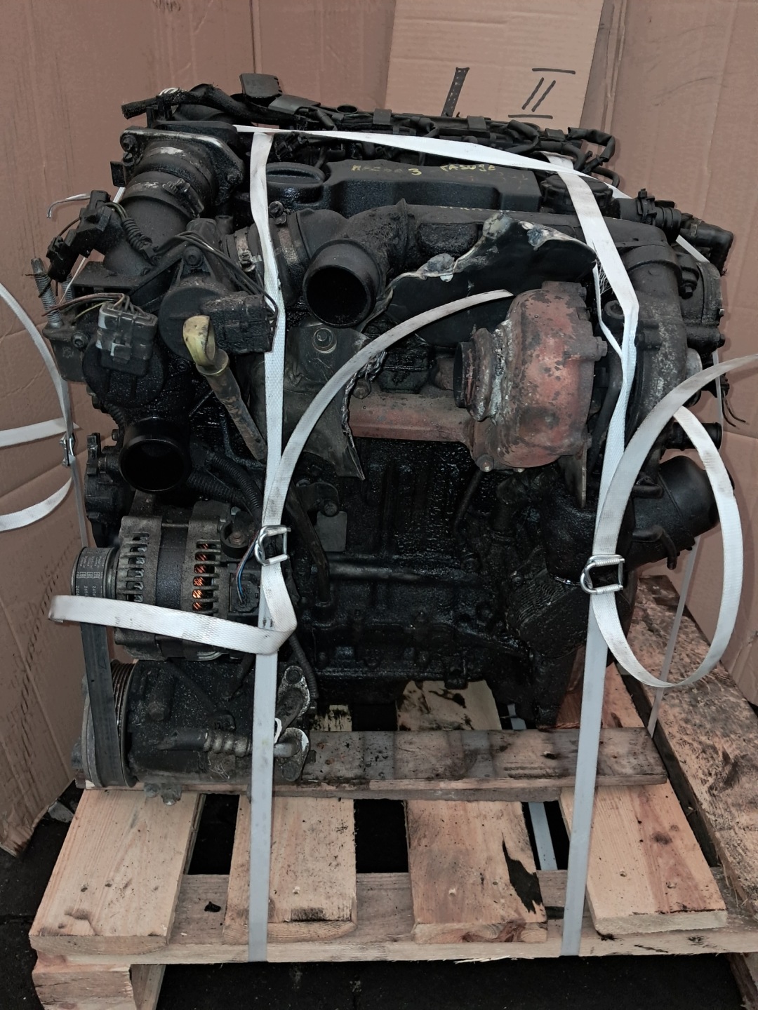 engine 1.6 TDCI GBDA MAZDA 3 FORD C-MAX PEWNY DO MONTAZU SPRAWDZONY