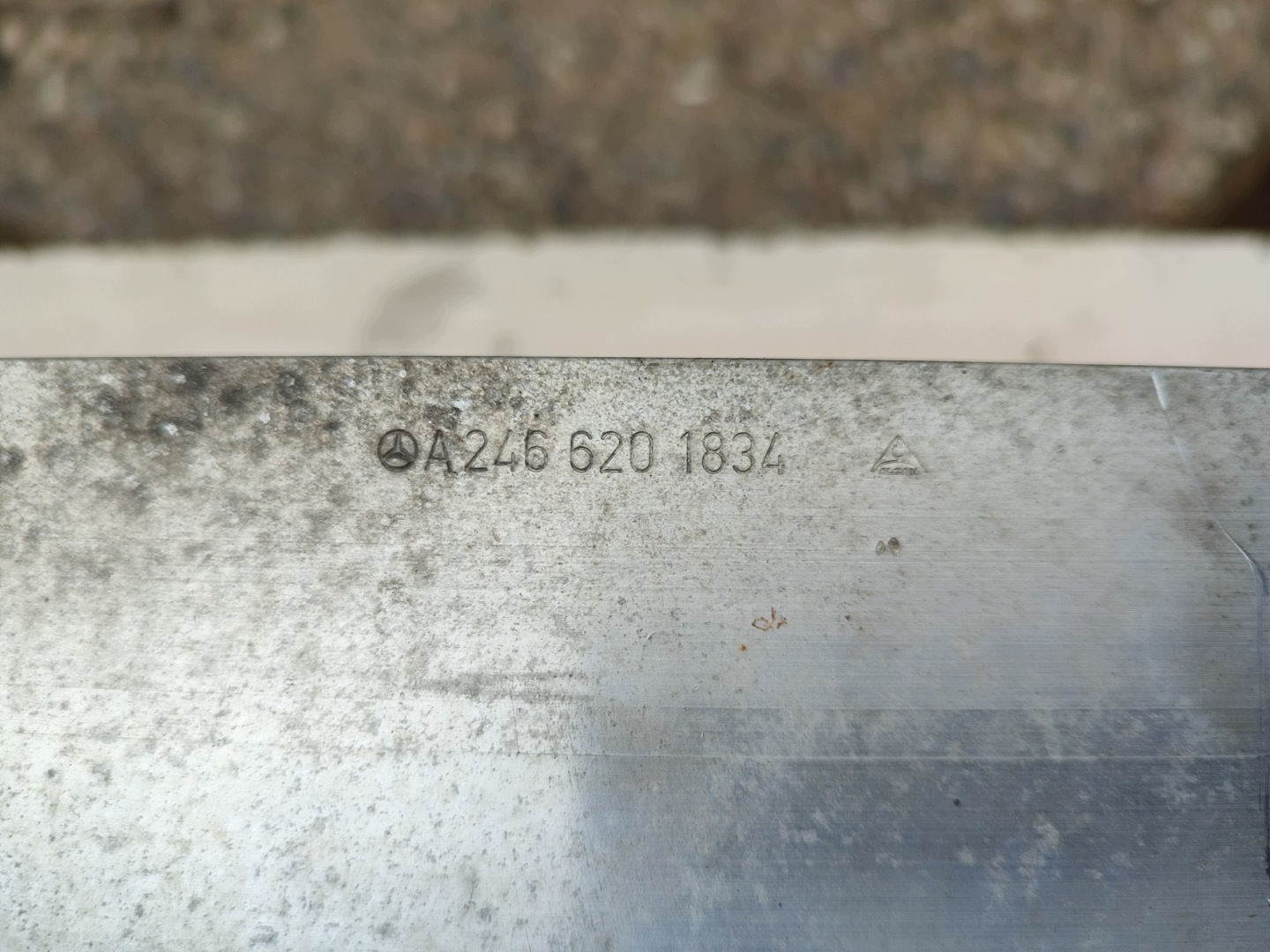 sider below bumper front MERCEDES B-class W246 2011- A2466201834