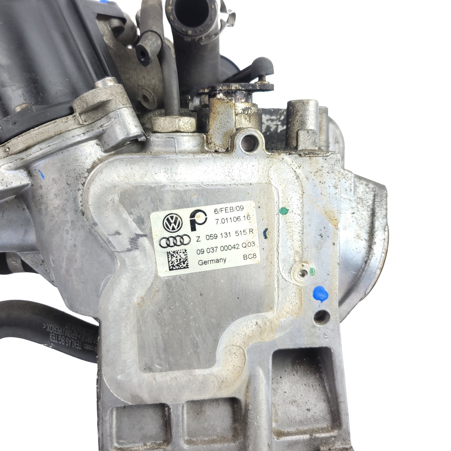 AUDI A6 C6 LIFT 3.0 TDI Abgaskuehler AGR AGR-Ventil 059131515R 702132020