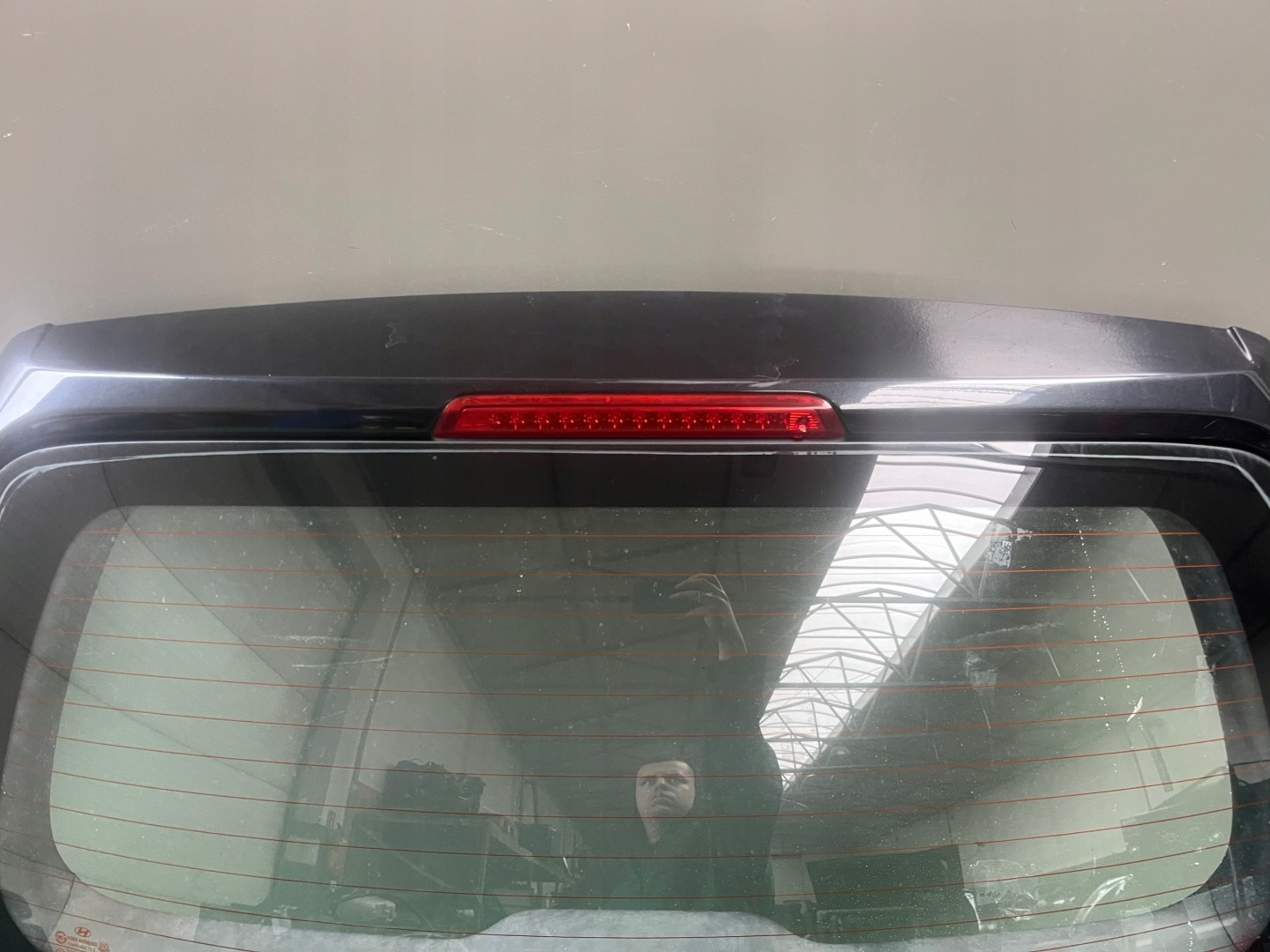 boot doors rear part HYUNDAI I30 SW 2008 KOMBI STONE BLACK