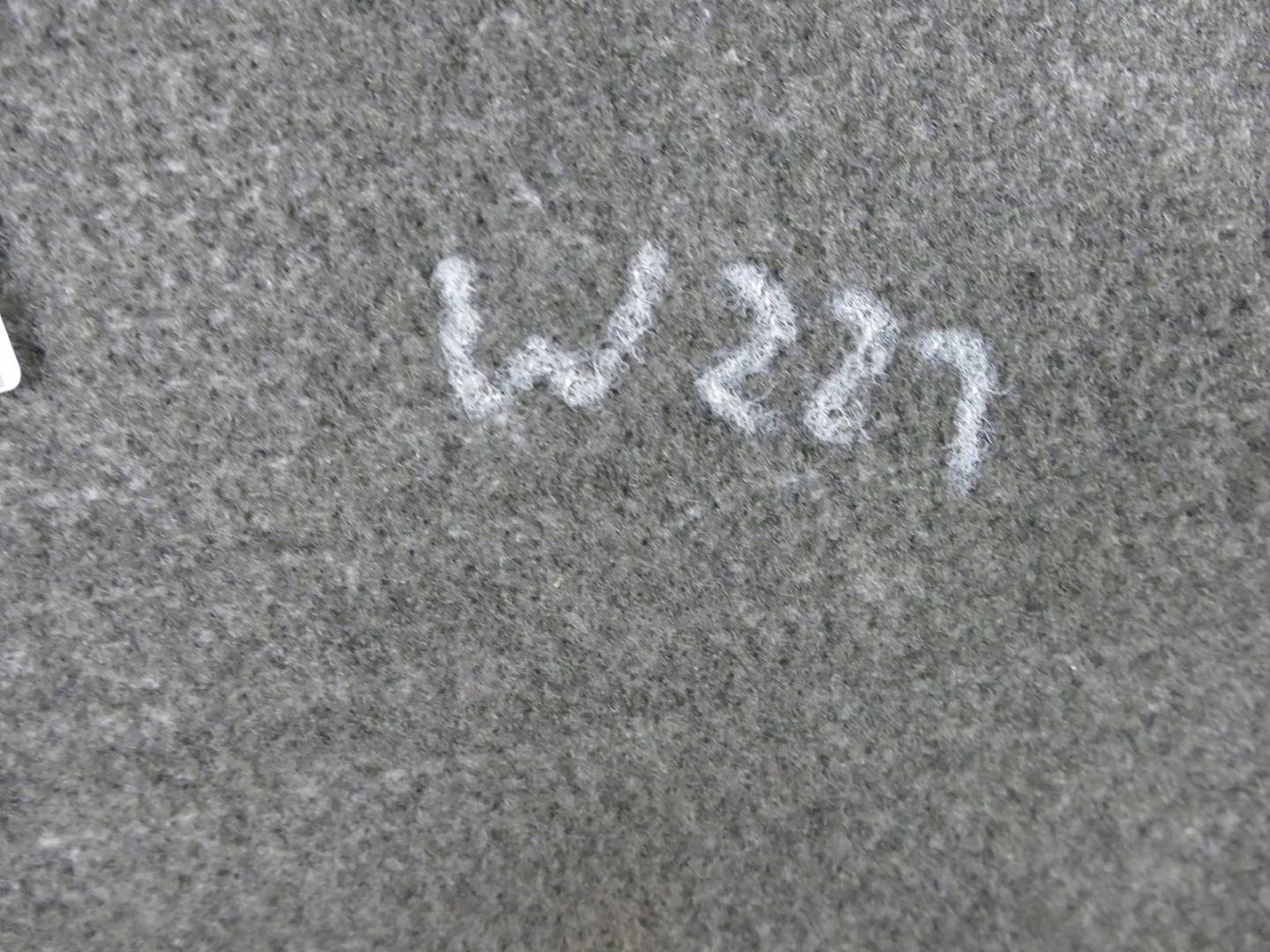 MERCEDES S W221 LONG mats boot carpet