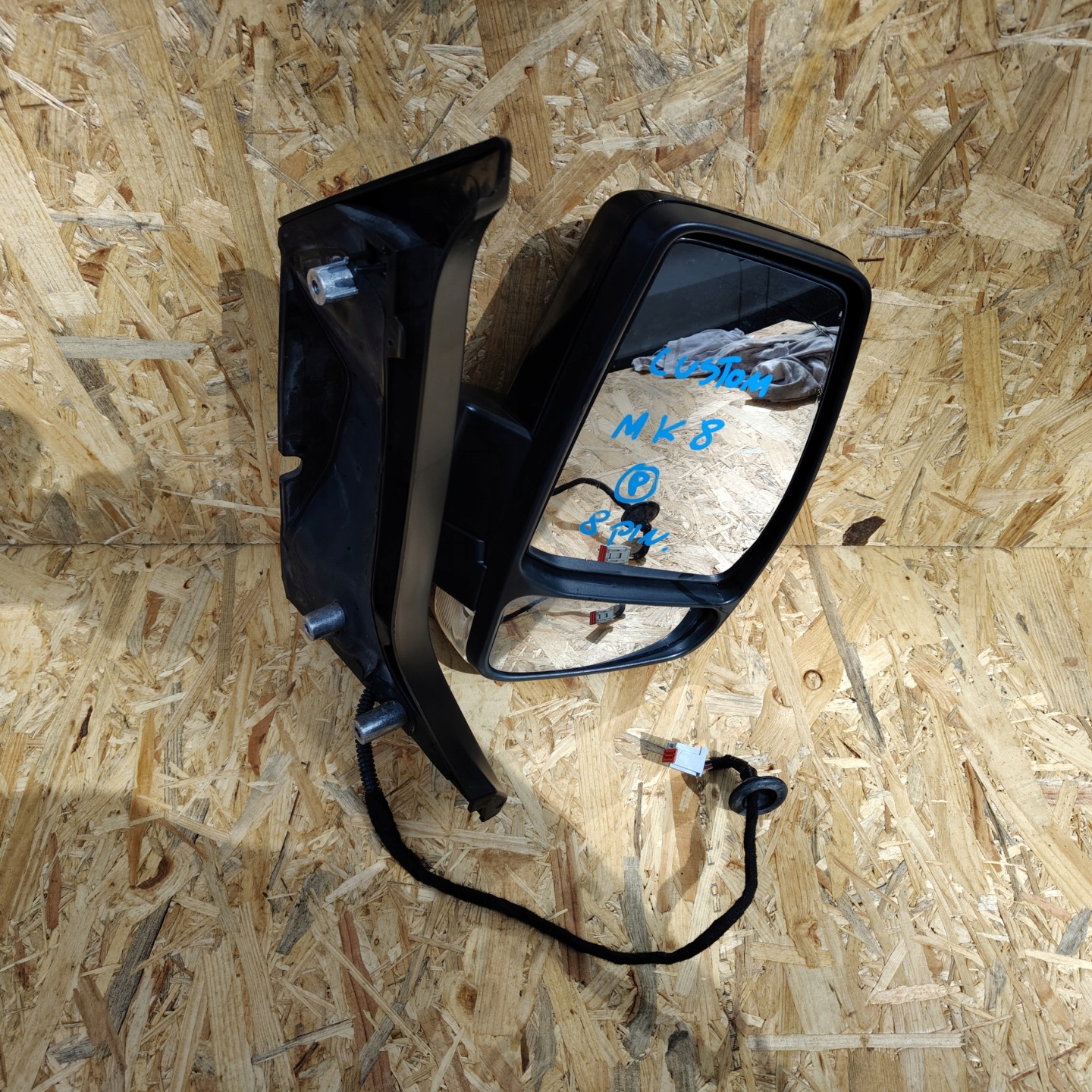 mirror exterior right FORD TRANSIT CUSTOM MK8 8PIN