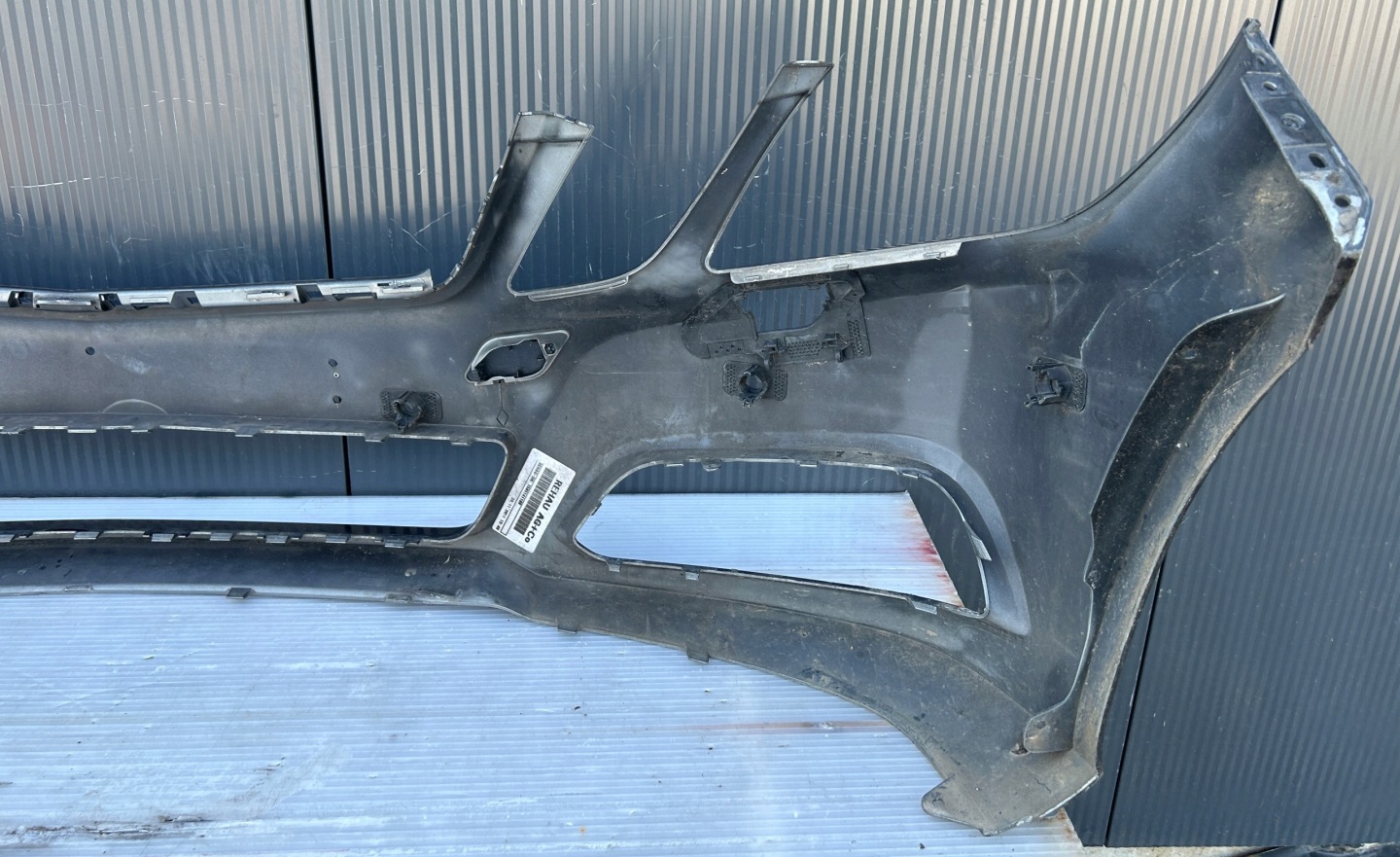 bumper front front MERCEDES E-KLASA 212 09-13 PDC washers
