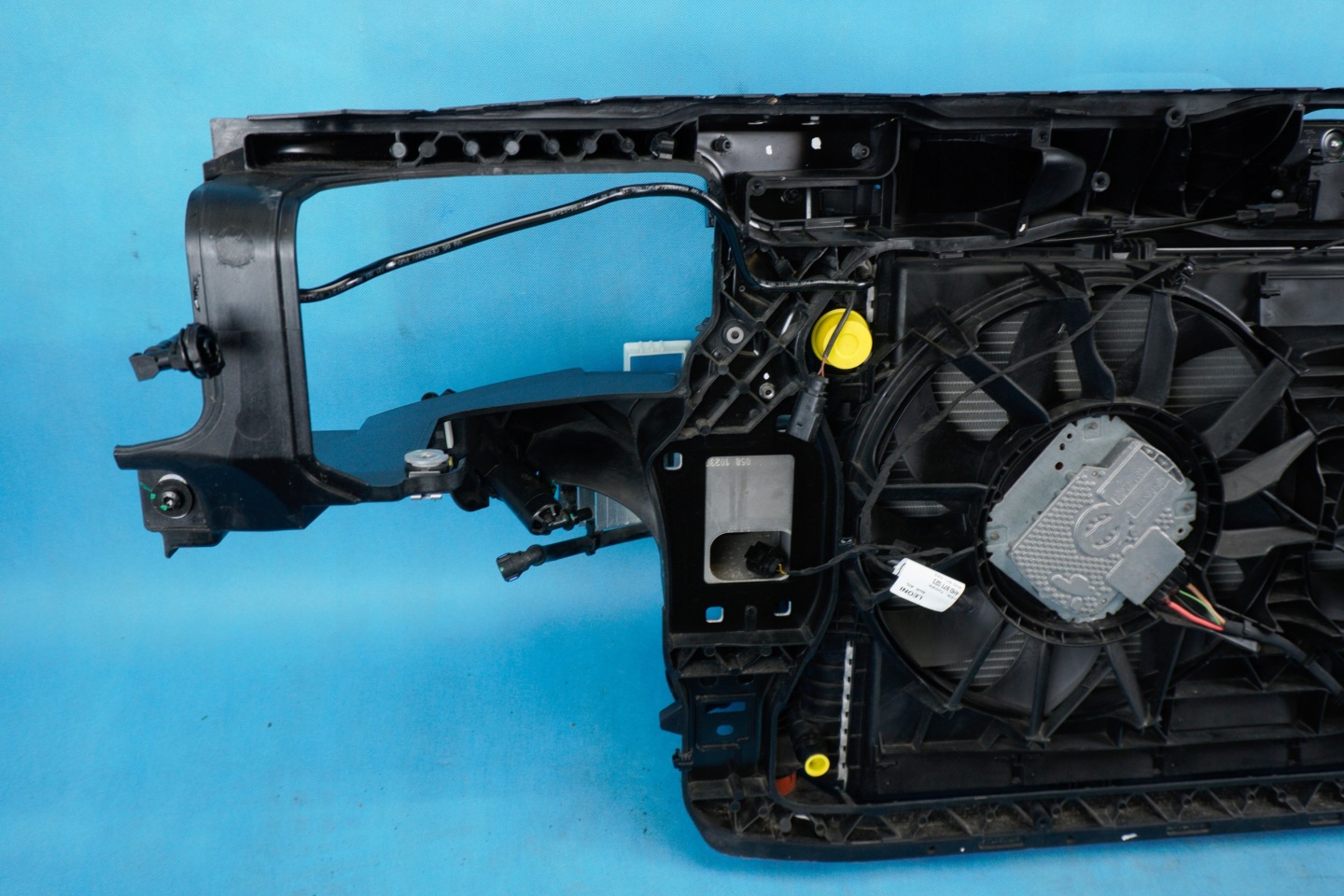 support panel for radiators radiator fans komplet Audi A8 4H Lift 3.0TDI 4H0805594E