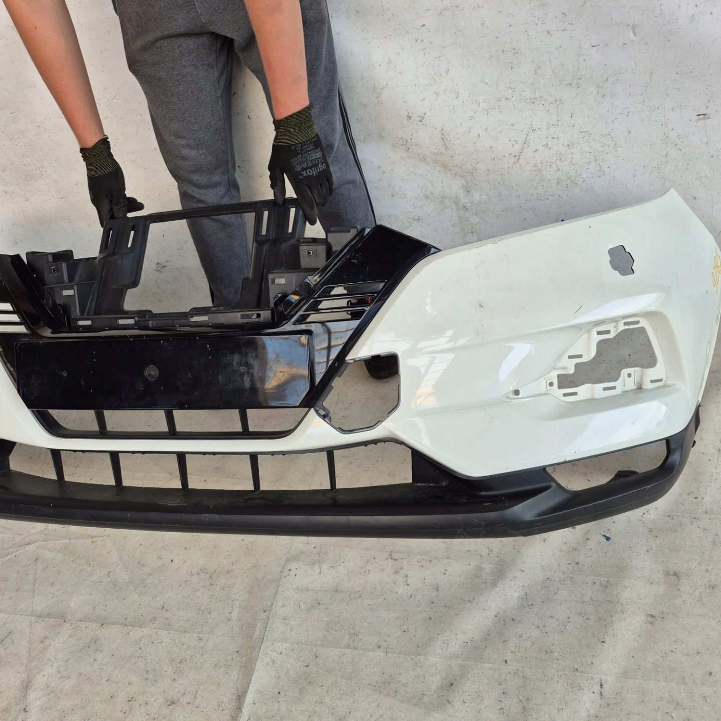 NISSAN QASHQAI II 2 LIFT 17-21 bumper front front washer