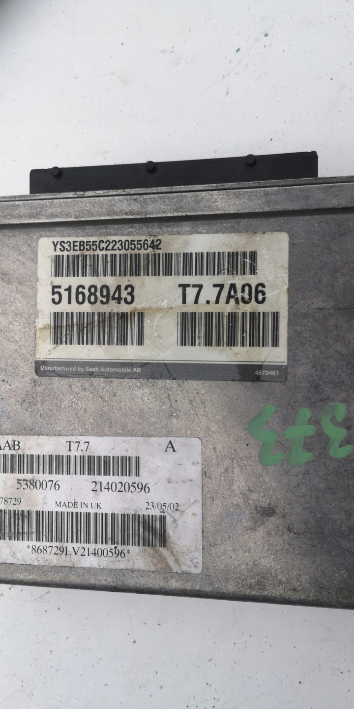 SAAB 95 2.0B 5168943 5380076 computer ECU original