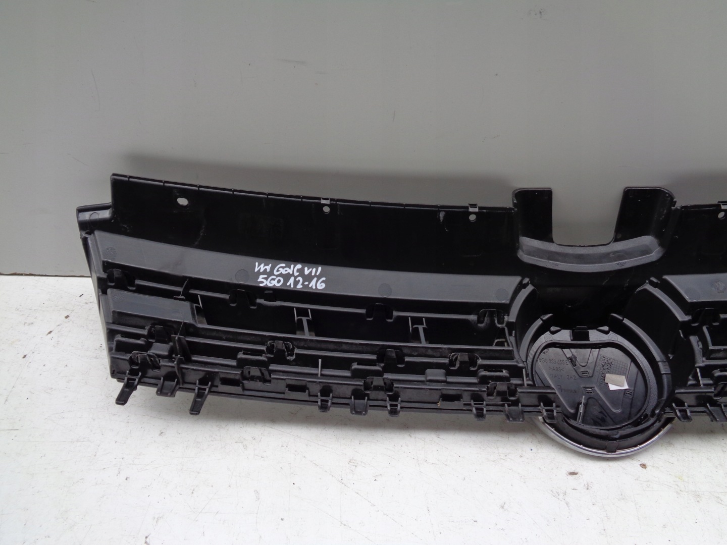front PREKLADgrill VW GOLF VII 7 5G 5G0 12-16