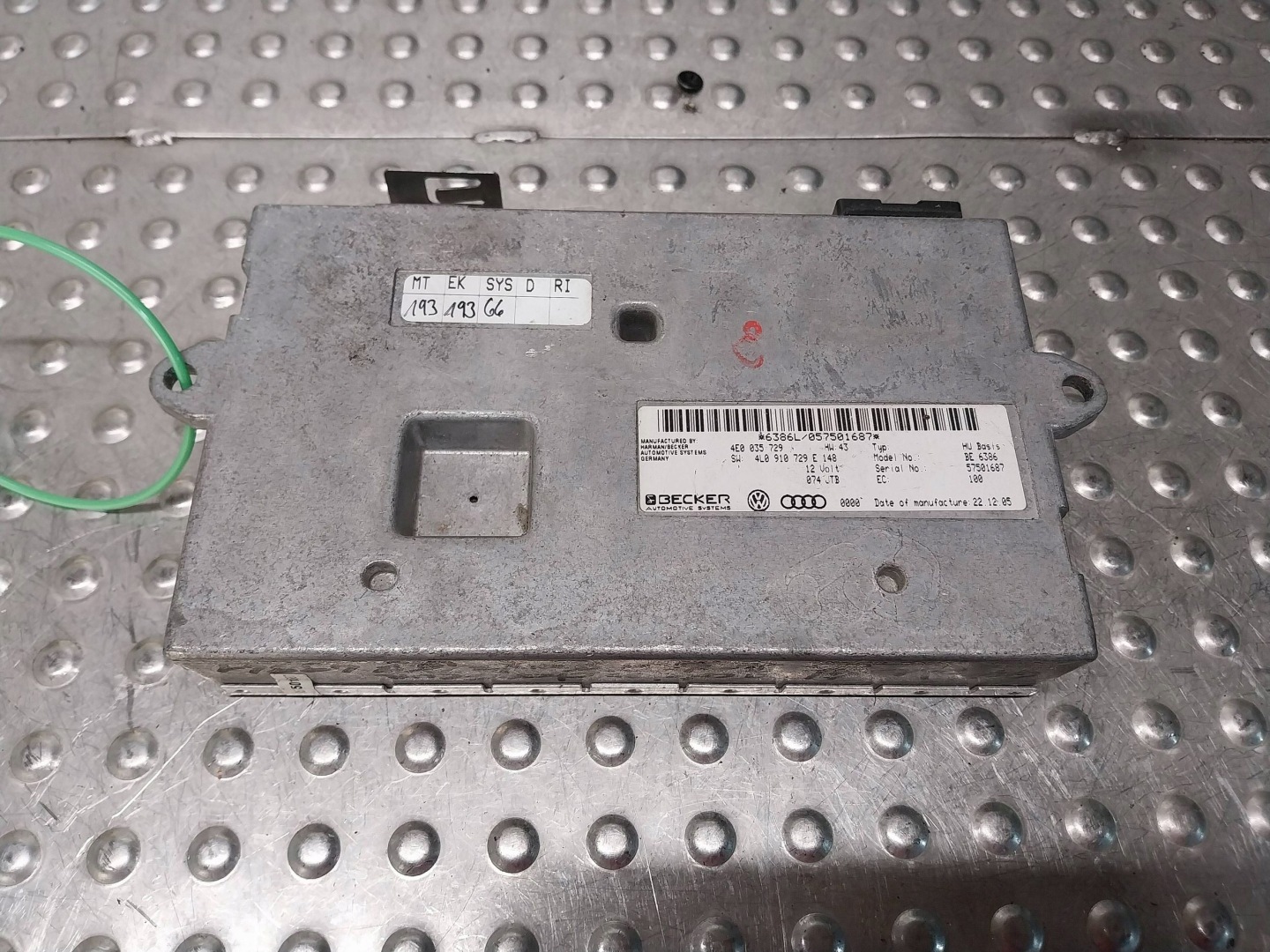 Module Navigation MMI 4E0035729 4L0910729E AUDI A6 C6 Q7 4L