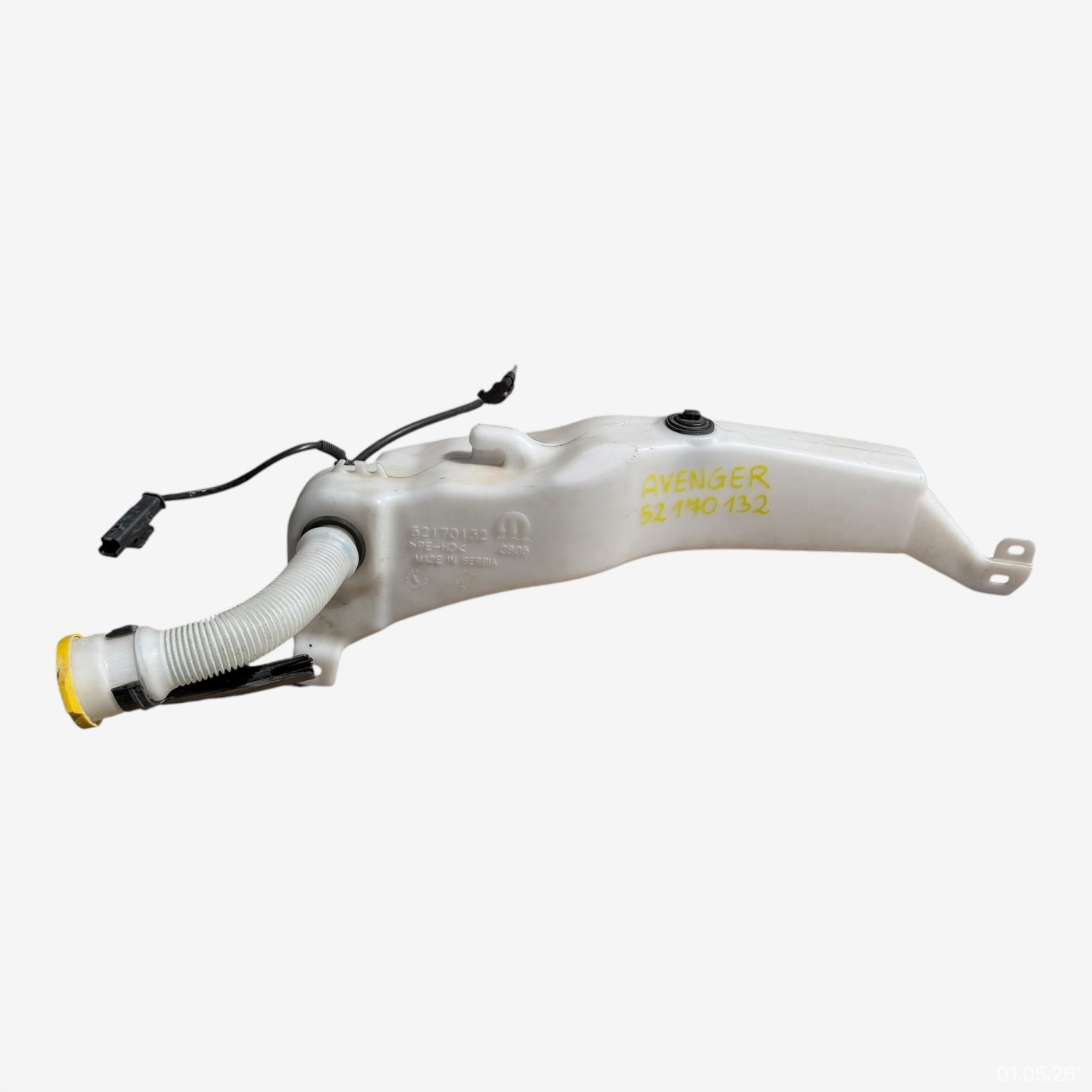 washer fluid tank JEEP AVENGER 52170132