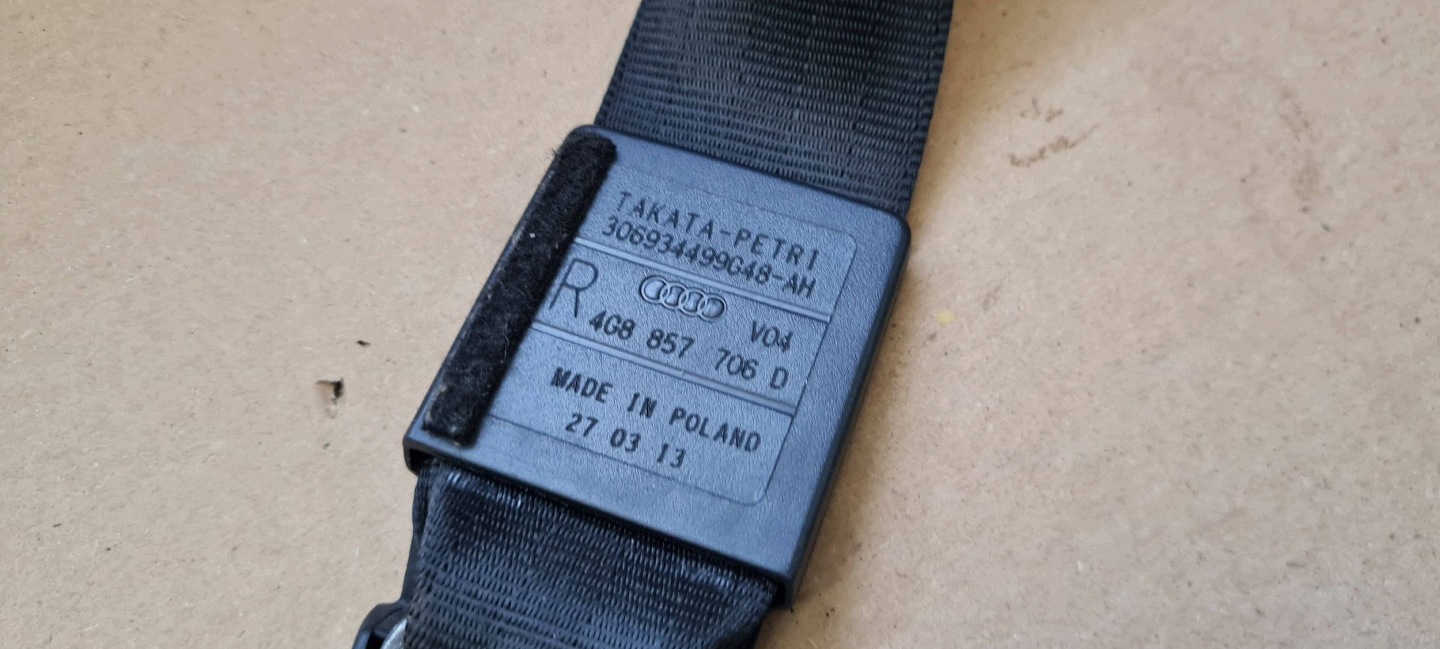 A7 4G S7 tension belt safety right front front ORG 4G8857706D A6 C7 4G