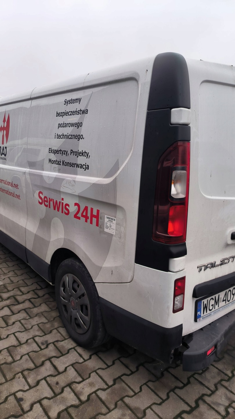 LONGHERONE parafango sinistra posteriore 557 FIAT TALENTO TRAFIC