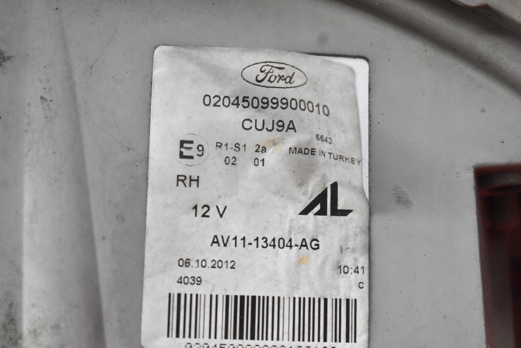 light right rear part rear AV11-13404-AG FORD B-MAX 12-18