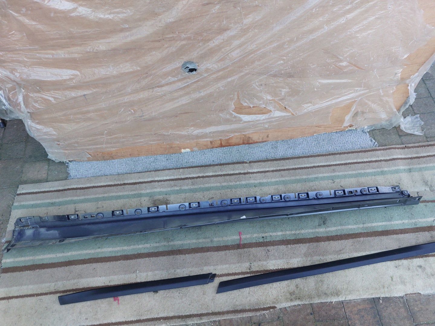moulding right threshold PORSCHE CAYENNE III 22r M7Q